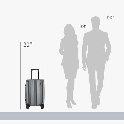 20 IN ,22x14x9 Airline Approved with Spinner Wheel | TSA Lock, Lightweight Hard Shell Travel Luggage for Men and Women Holiday,Weekend Trip,Business Travel