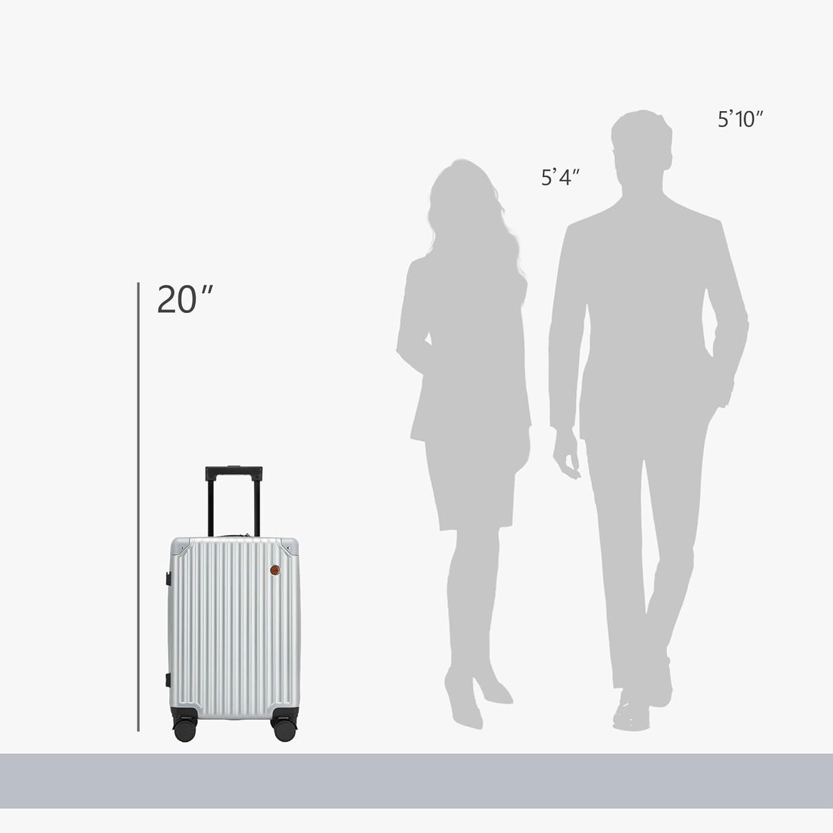 20 IN ,22x14x9 Airline Approved with Spinner Wheel | TSA Lock, Lightweight Hard Shell Travel Luggage for Men and Women Holiday,Weekend Trip,Business Travel