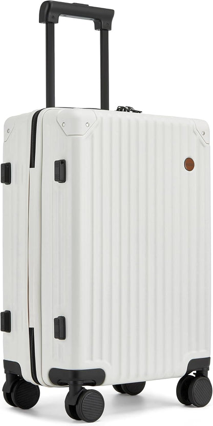20 IN ,22x14x9 Airline Approved with Spinner Wheel | TSA Lock, Lightweight Hard Shell Travel Luggage for Men and Women Holiday,Weekend Trip,Business Travel