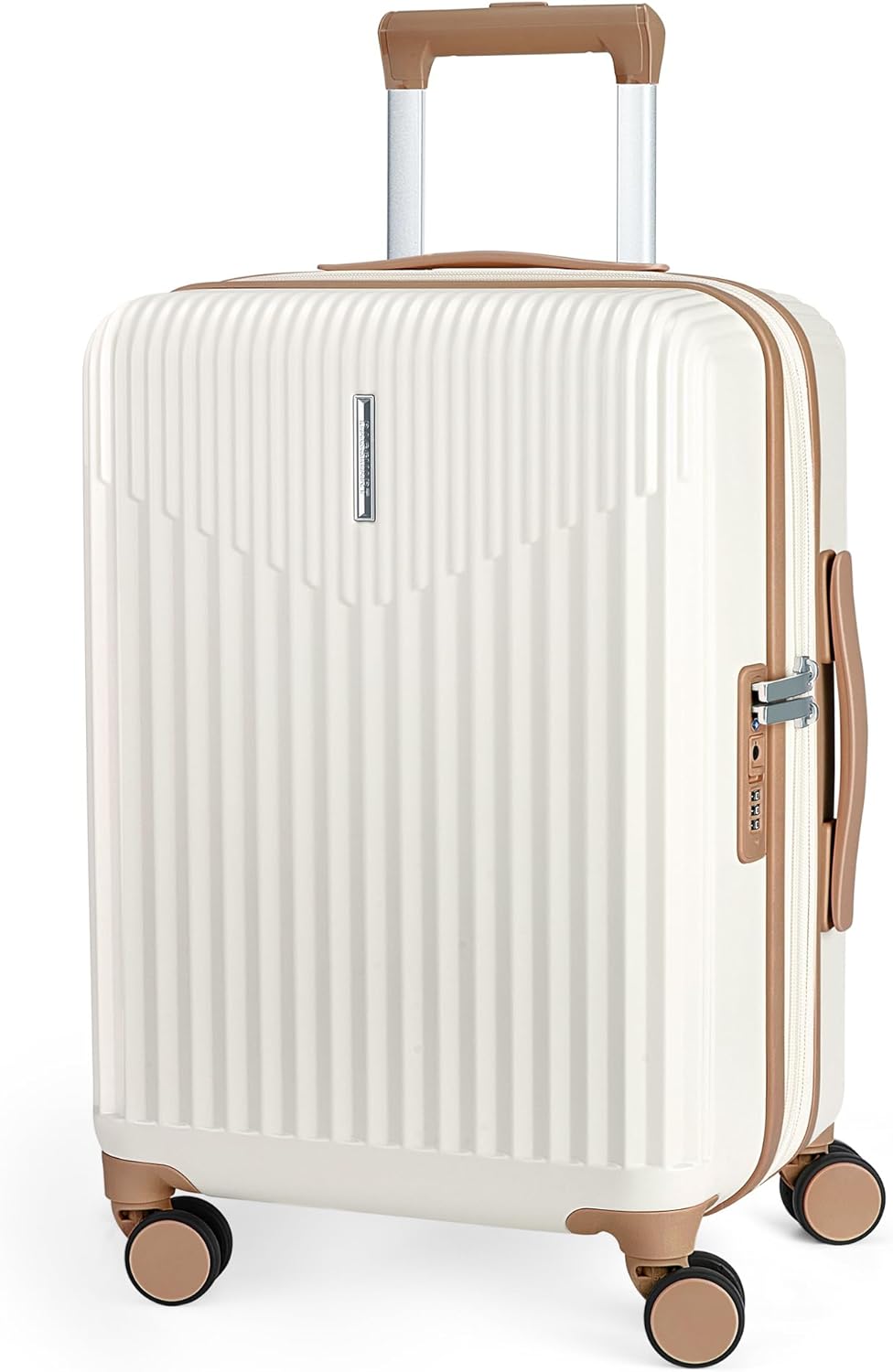 Carry On Luggage 22x14x9 Airline Approved with Spinner Wheels,100% PC Hardside Expandable Luggage with TSA Lock for Trips, 20 Inch Rolling Suitcases for Men Women,BlackPink