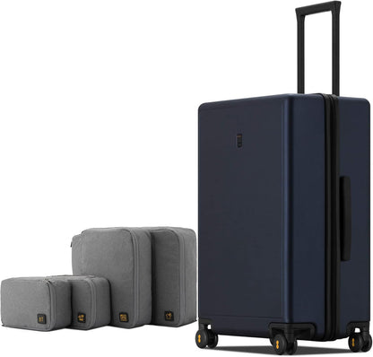 Elegance Carry-on Suitcase, 20 Inch Carry on Luggage, Hardside Large Suitcases with Wheels, Tavel Bag with Tsa Lock, Olive Green