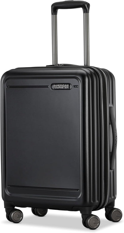 Fathead Underseater Carry-On Luggage - Airline Approved - Customize with Favorite Sports or Character Decal - Durable ABS Hardshell - RightHeight™ Adjustable Handle - White