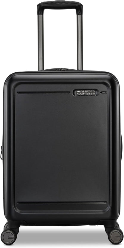 Fathead Underseater Carry-On Luggage - Airline Approved - Customize with Favorite Sports or Character Decal - Durable ABS Hardshell - RightHeight™ Adjustable Handle - White