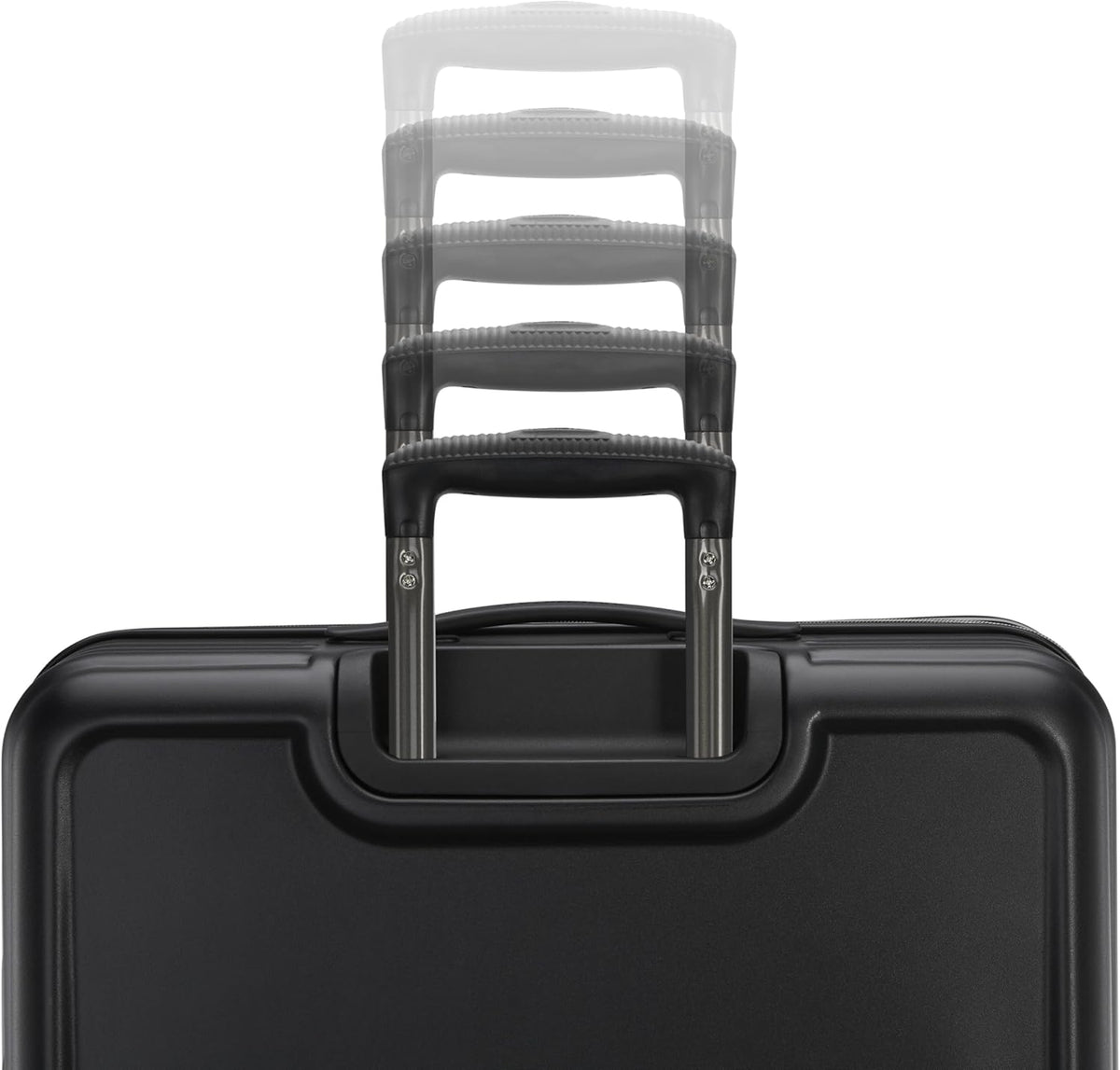 Fathead Underseater Carry-On Luggage - Airline Approved - Customize with Favorite Sports or Character Decal - Durable ABS Hardshell - RightHeight™ Adjustable Handle - White