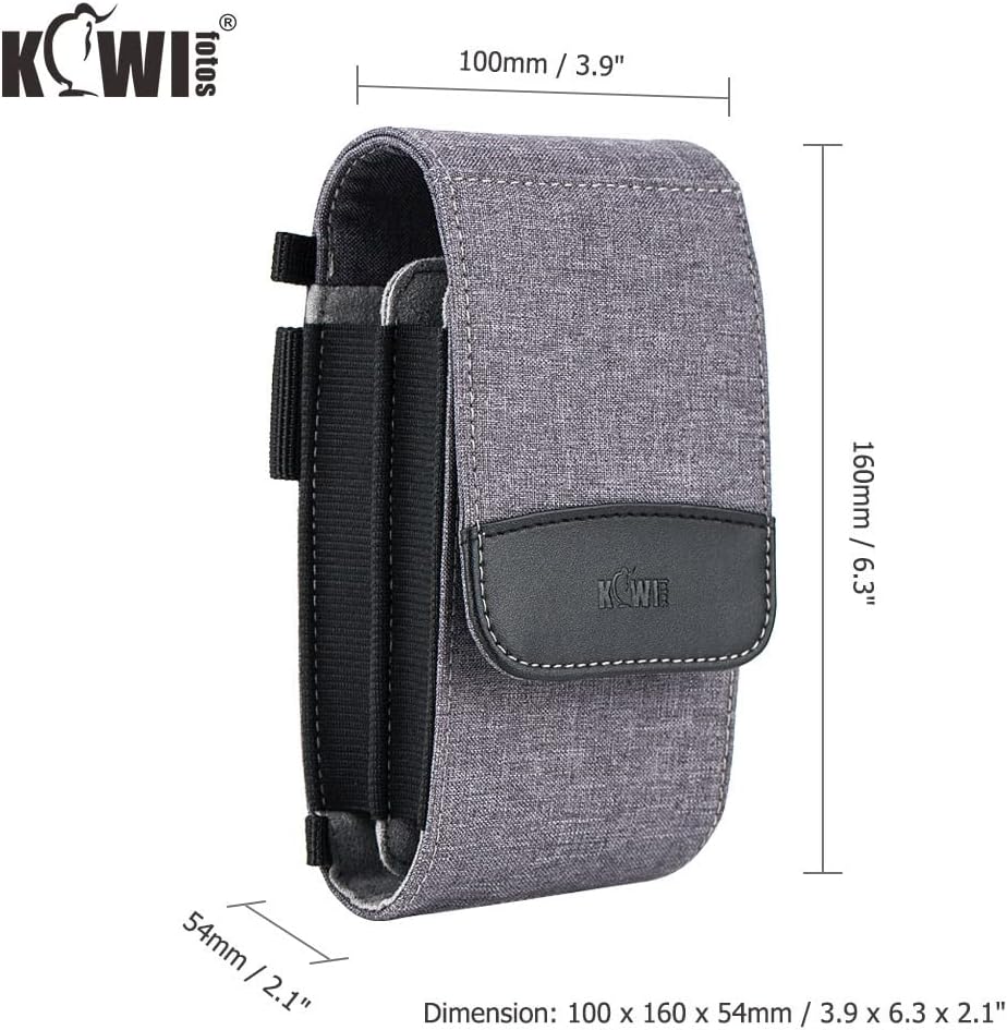 Travel Neck Phone Holster Pouch for 17 16 15 Pro Max 26 S25 | for 4.5-6.7" smartphones, adjustable crossbody strap, Card slot & zipper pocket, shock padding, water-resistant Oxford