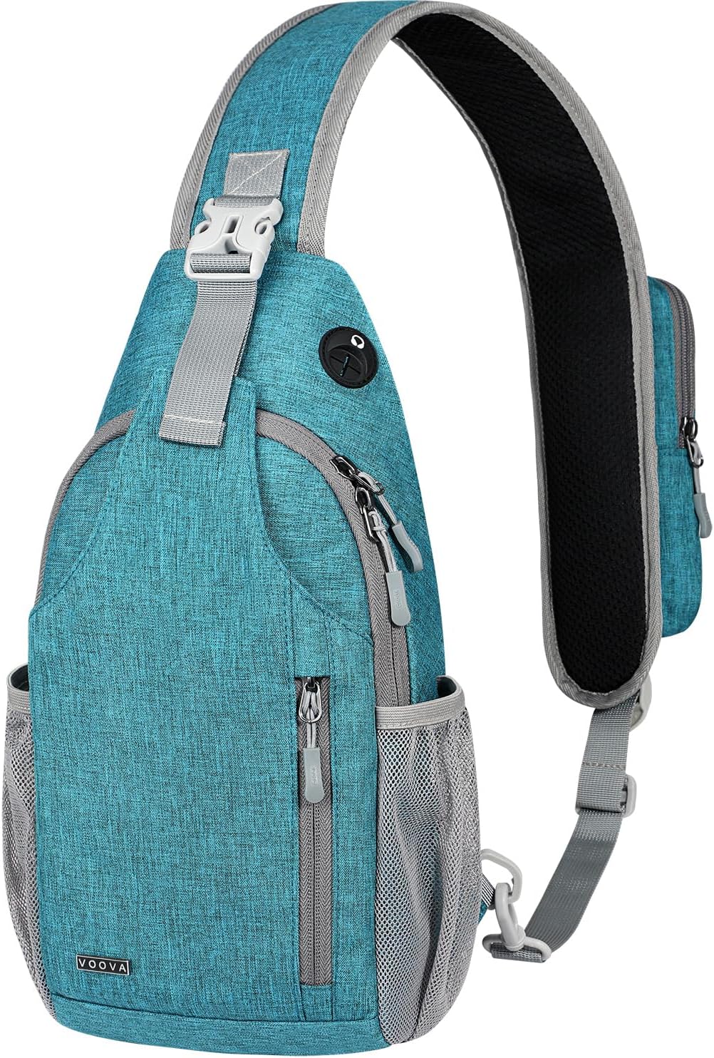 Crossbody Sling Backpack Sling Bag for Men Women, Travel Hiking Chest Bag Daypack, Small over the Shoulder Backpack