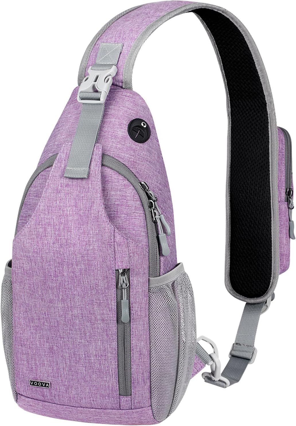 Crossbody Sling Backpack Sling Bag for Men Women, Travel Hiking Chest Bag Daypack, Small over the Shoulder Backpack