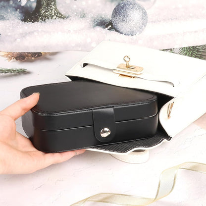 Travel Jewelry Case for Women Girls, Jewelry Box Organizer,6.3x4.3In,Pink