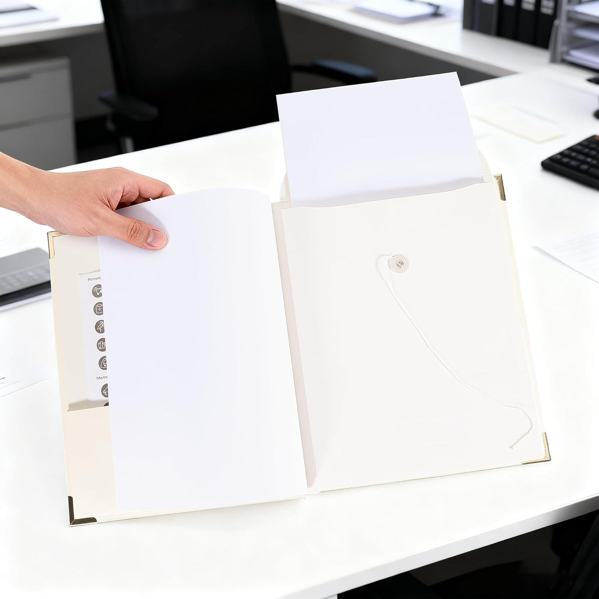 Life Organizer Important Document Organizer Expanding File Folder with Labels for Passports, Birth Certificates, Social Security Cards, Photos, Letters | Expanding Pockets for Family Memories, Passports, Letters, Birth Certificates