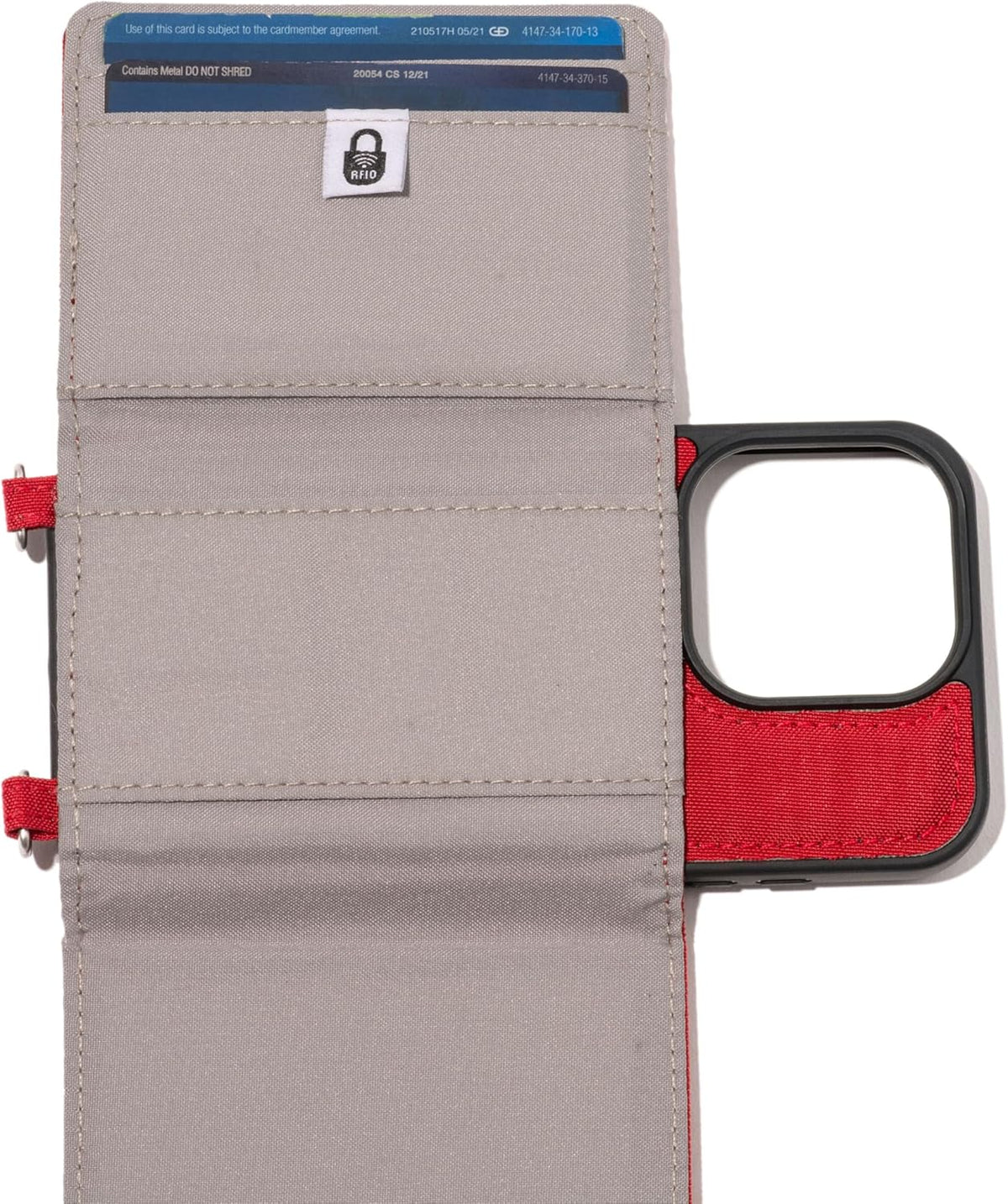 On The Go iPhone Card Case Crossbody - Lightweight iPhone Case