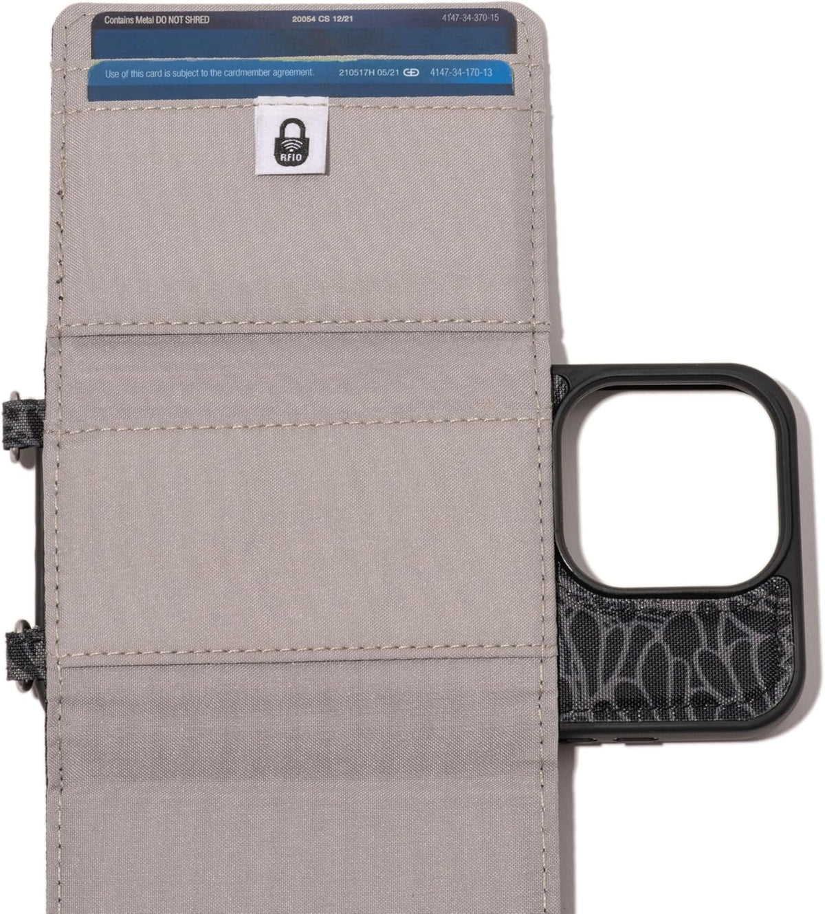 On The Go iPhone Card Case Crossbody - Lightweight iPhone Case