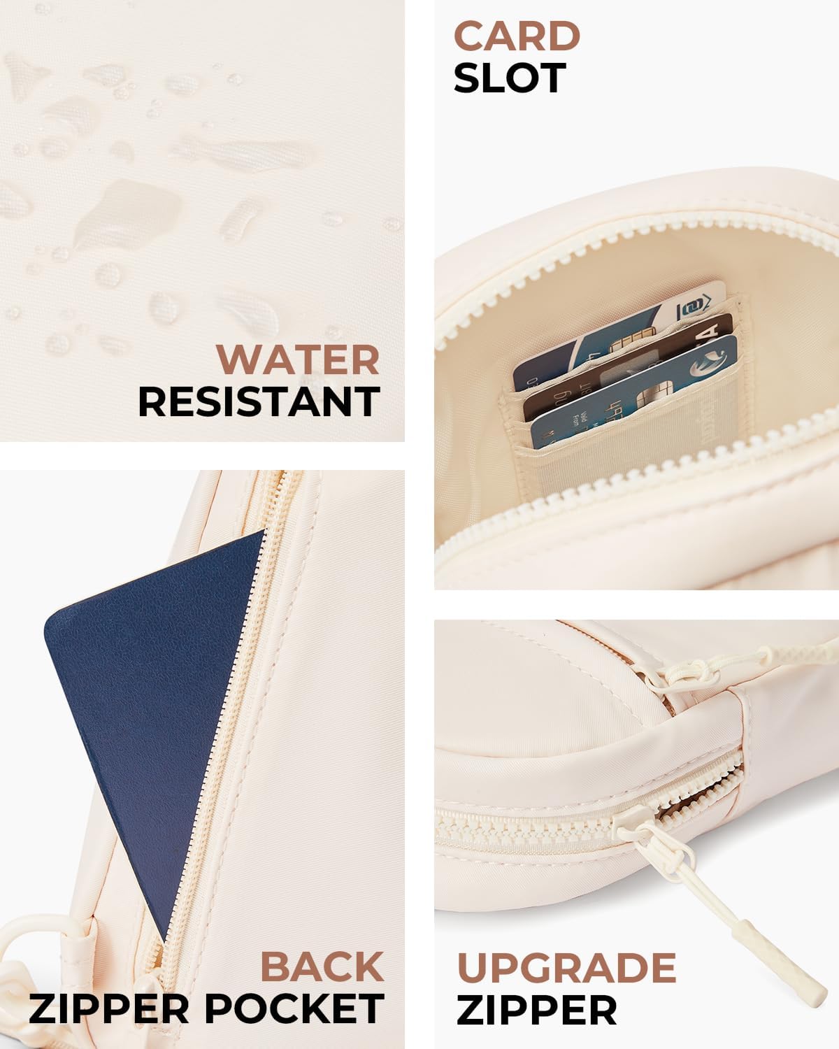 Small Sling Bag for Women and Men, Crossbody Bags Trendy Fanny Packs Chest Bag with Extended Strap