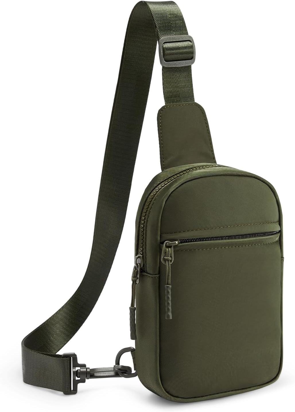 Small Sling Bag for Women and Men, Crossbody Bags Trendy Fanny Packs Chest Bag with Extended Strap