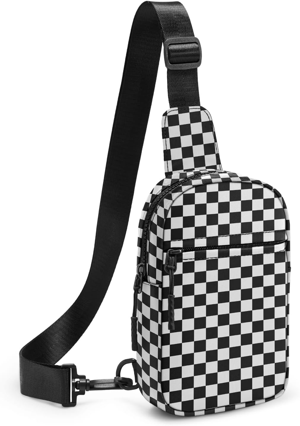 Small Sling Bag for Women and Men, Crossbody Bags Trendy Fanny Packs Chest Bag with Extended Strap