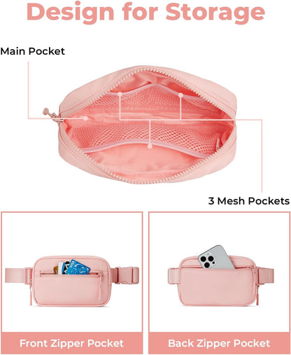 Small Sling Bag for Women and Men, Crossbody Bags Trendy Fanny Packs Chest Bag with Extended Strap