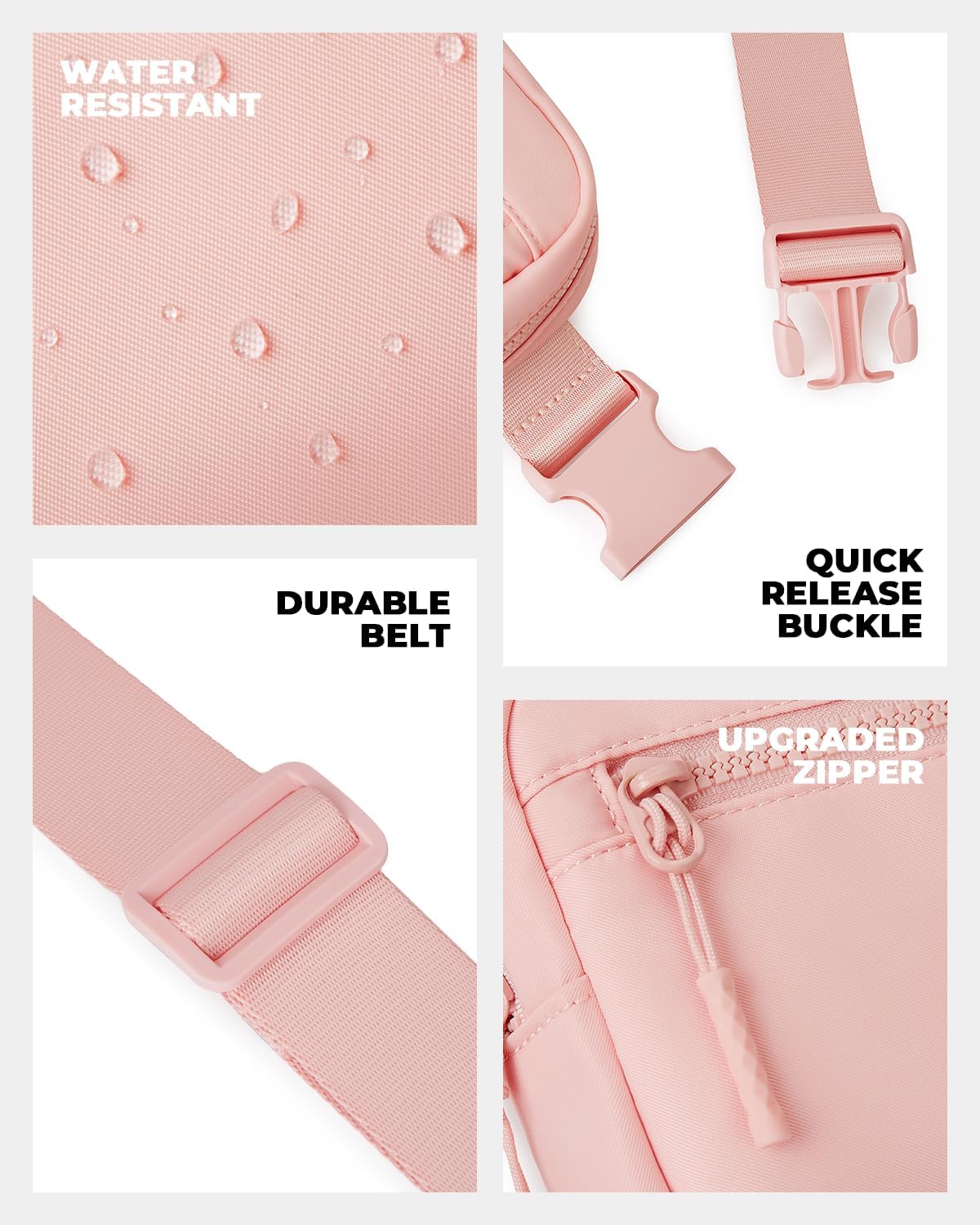 Small Sling Bag for Women and Men, Crossbody Bags Trendy Fanny Packs Chest Bag with Extended Strap