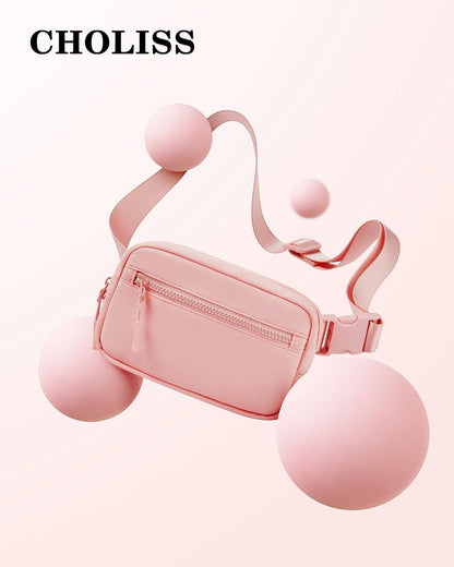Small Sling Bag for Women and Men, Crossbody Bags Trendy Fanny Packs Chest Bag with Extended Strap