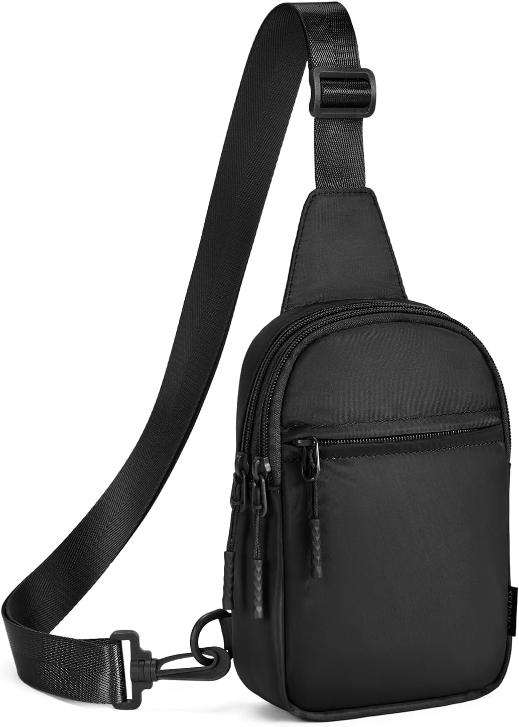 Small Sling Bag for Women and Men, Crossbody Bags Trendy Fanny Packs Chest Bag with Extended Strap