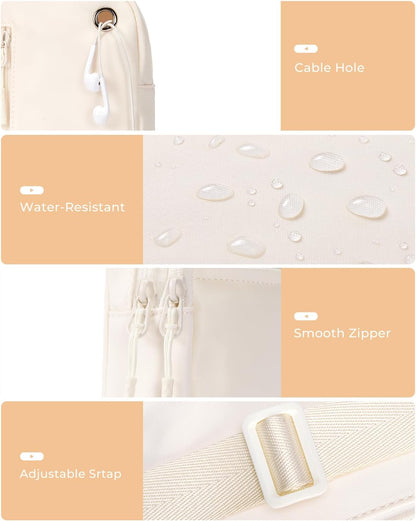 Small Sling Bag for Women and Men, Crossbody Bags Trendy Fanny Packs Chest Bag with Extended Strap