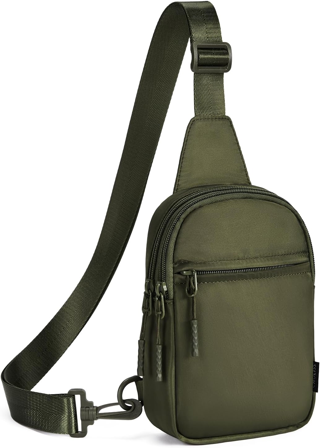 Small Sling Bag for Women and Men, Crossbody Bags Trendy Fanny Packs Chest Bag with Extended Strap
