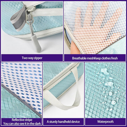 Compression Packing Cubes for Suitcases 6 Set Travel Luggage Organizer Packing For Storage Clothes Shoes