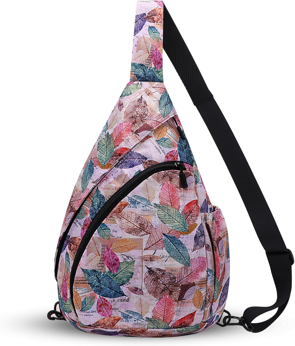 Crossbody Sling Bag for Men & Women Lightweight Waterproof Chest Shoulder Bag for Travel Hiking & Everyday Use