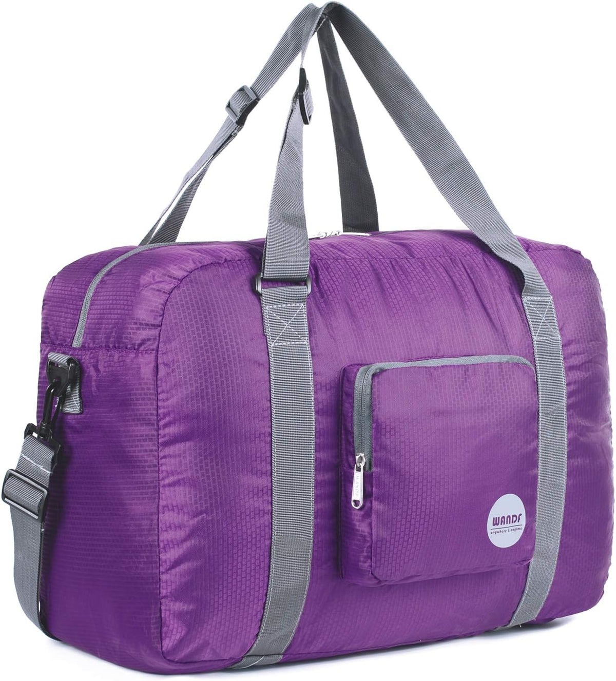 Foldable Personal Item Bag, Carry on Travel Duffle Bag | Frontier Airline Underseat Fit, 18x14x8 inches, Weekend Overnight Trips, Packable
