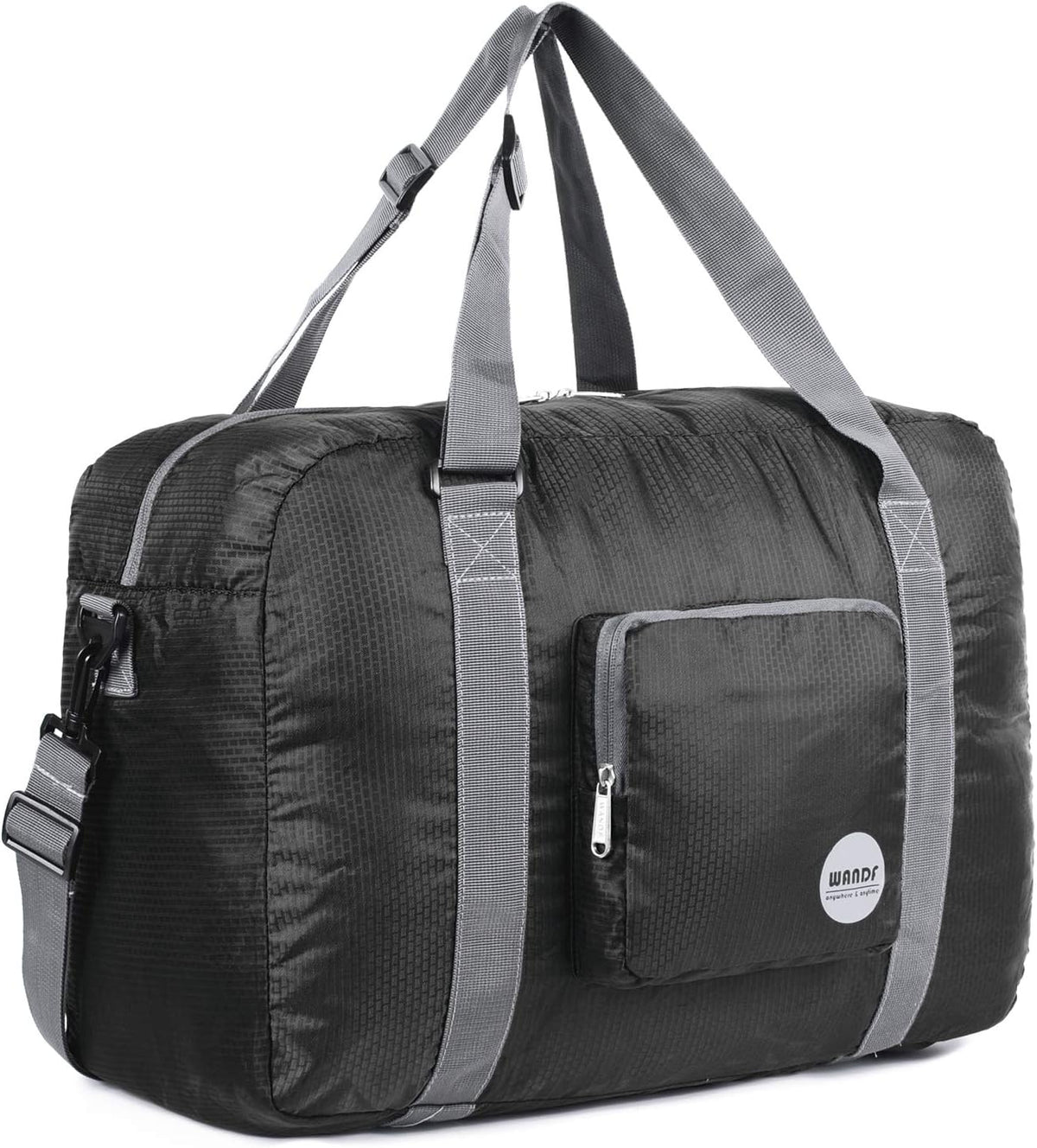 Foldable Personal Item Bag, Carry on Travel Duffle Bag | Frontier Airline Underseat Fit, 18x14x8 inches, Weekend Overnight Trips, Packable
