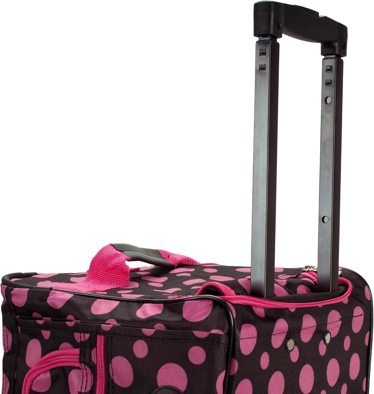 Rolling Duffel Bag, Black, 22" - Colors B