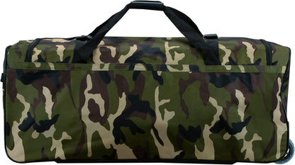 Rolling Duffel Bag, Black, 22" - Colors B