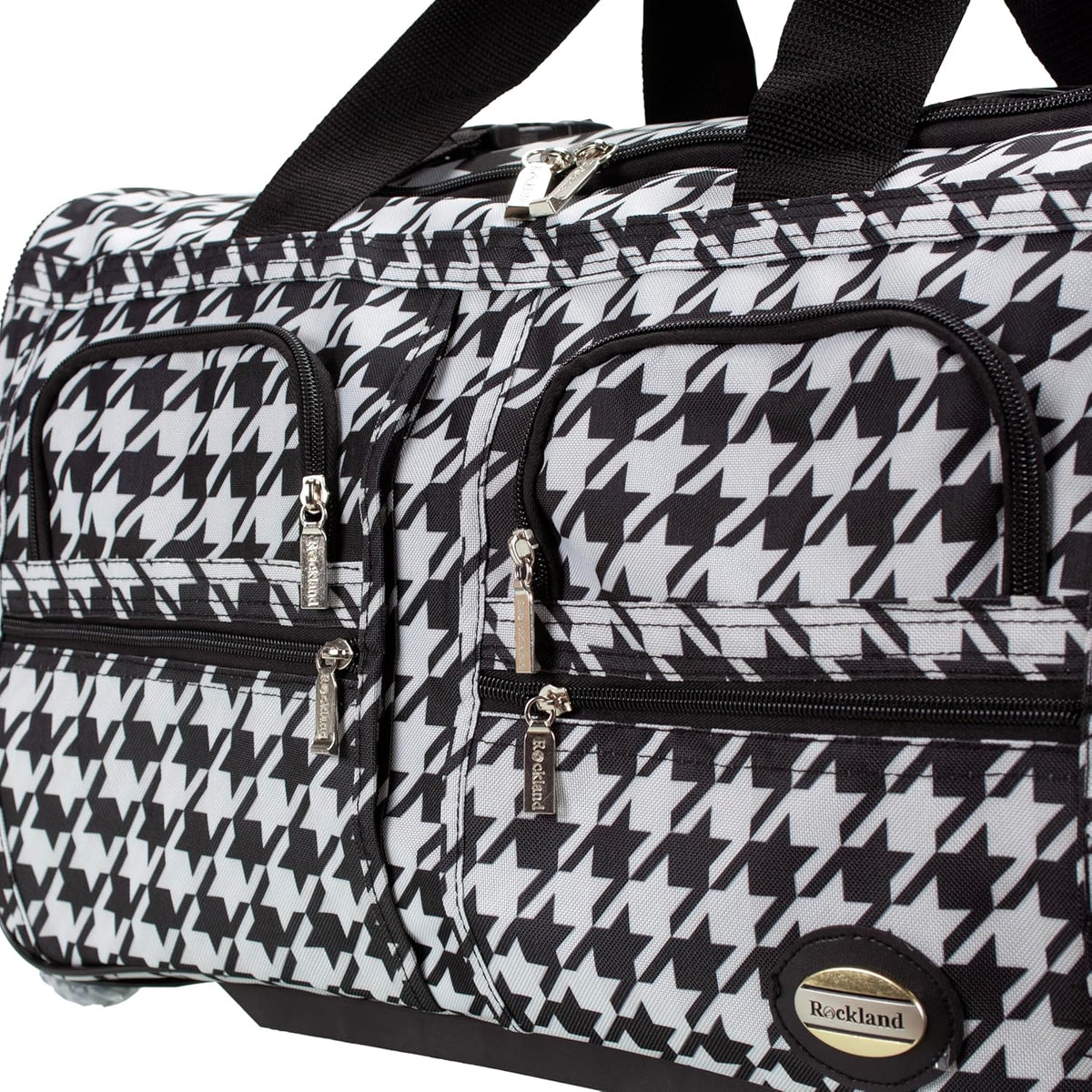 Rolling Duffel Bag, Black, 22" - Colors B