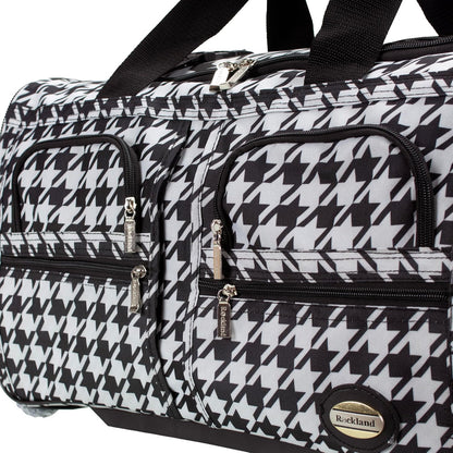 Rolling Duffel Bag, Black, 22" - Colors B