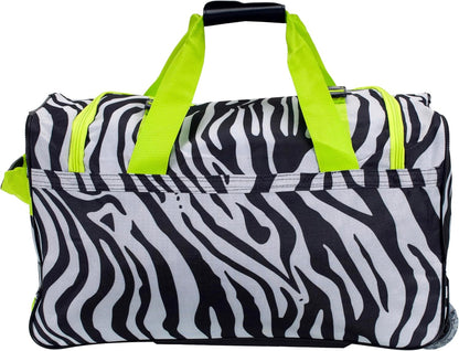 Rolling Duffel Bag, Black, 22" - Colors B