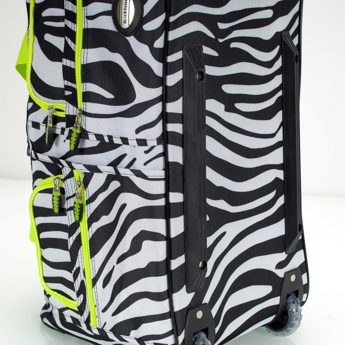 Rolling Duffel Bag, Black, 22" - Colors B
