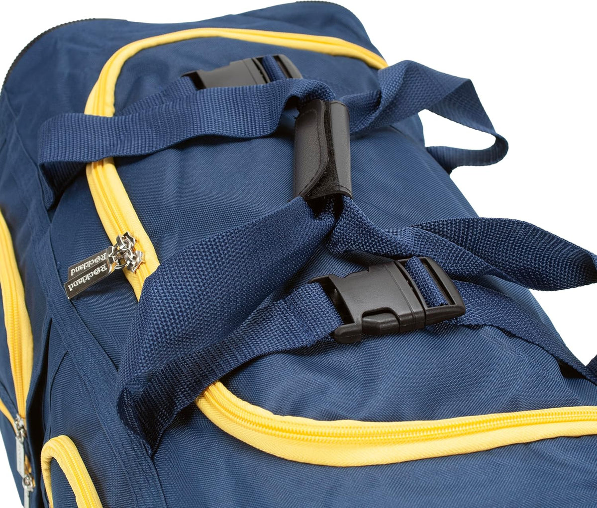 Rolling Duffel Bag, Black, 22" - Colors B