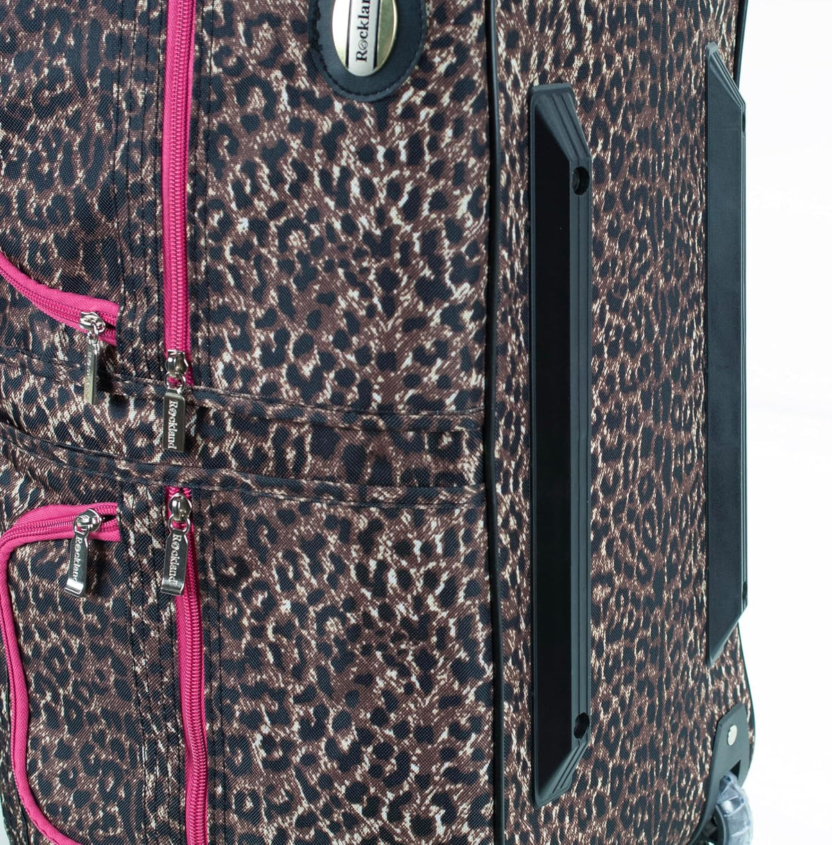 Rolling Duffel Bag, Black, 22" - Colors B
