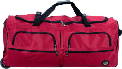 Rolling Duffel Bag, Black, 22" - Colors B