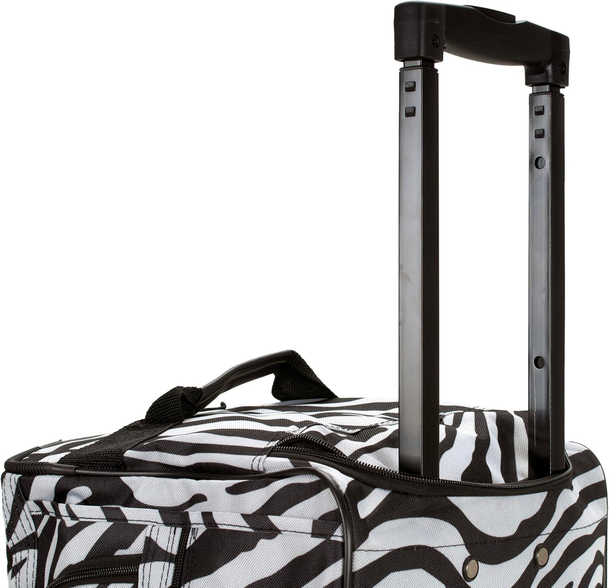 Rolling Duffel Bag, Black, 22" - Colors B