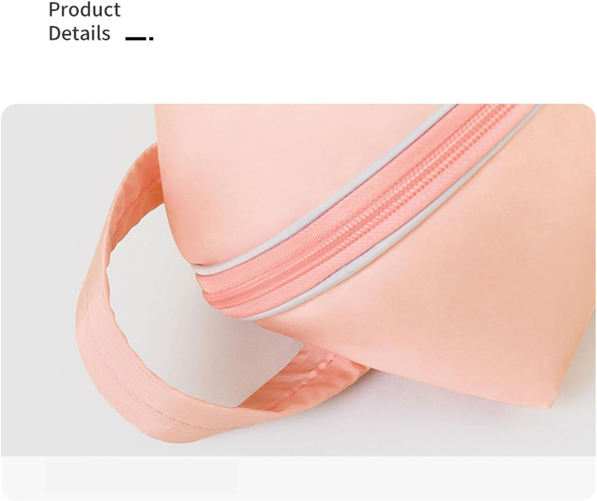 Travel Bra Underwaer Organizer,Underwear Organizer Bag for Travel,Travel Underwear Bag Panties Socks Organizer High Capacity Portable Luggage Storage Pouch, Pink Large Size