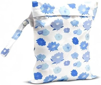 Wet Bag Wet Dry Bag Wet Bag for Swimsuit Travel Beach Pool Diapers Dirty Yoga Gym Clothes Toiletries Makeup Bag Waterproof Reusable Cute Daisy Floral Flower