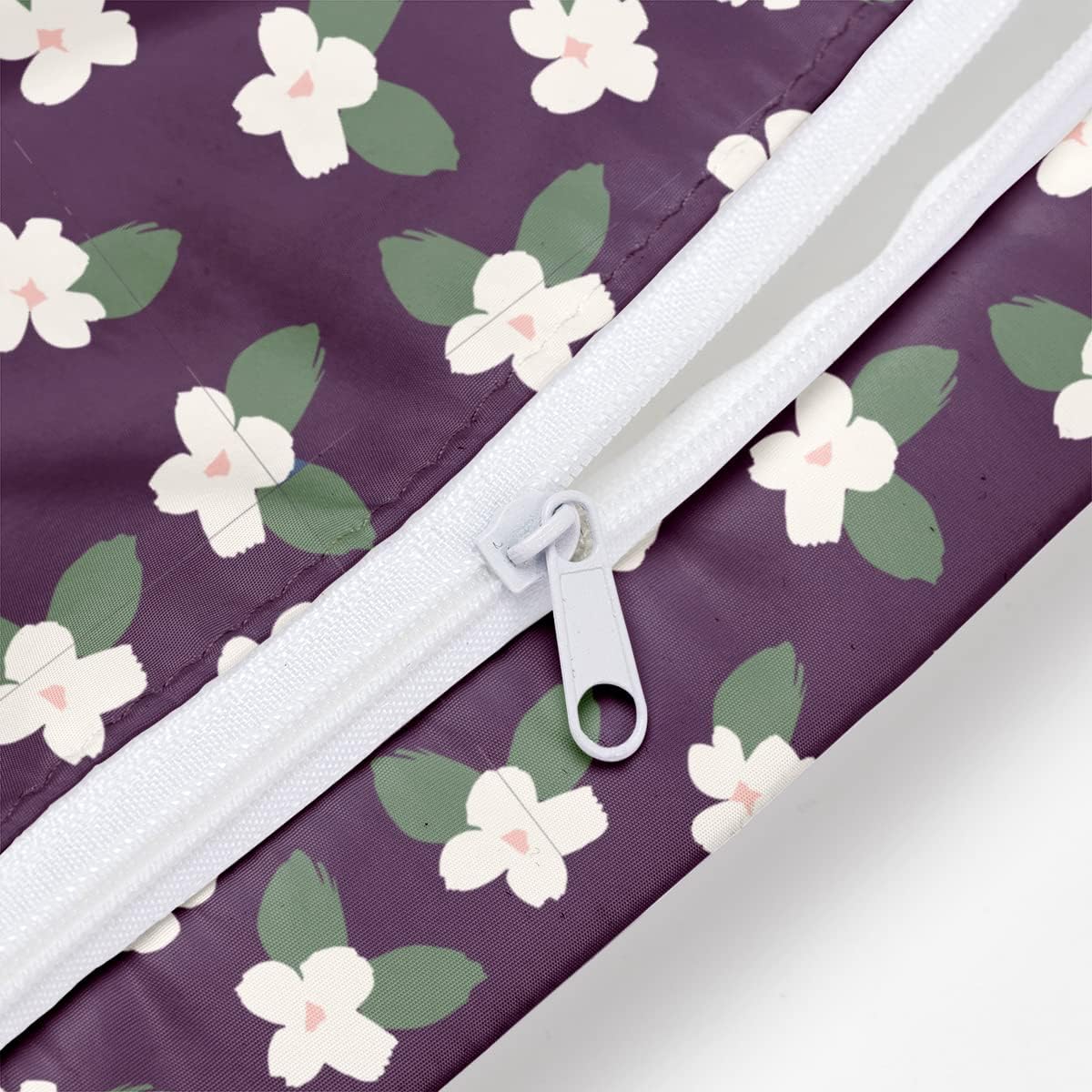 Wet Bag Wet Dry Bag Wet Bag for Swimsuit Travel Beach Pool Diapers Dirty Yoga Gym Clothes Toiletries Makeup Bag Waterproof Reusable Cute Daisy Floral Flower