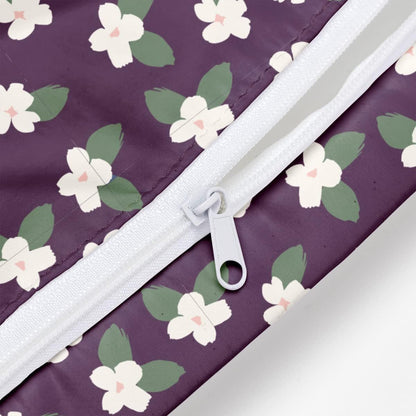 Wet Bag Wet Dry Bag Wet Bag for Swimsuit Travel Beach Pool Diapers Dirty Yoga Gym Clothes Toiletries Makeup Bag Waterproof Reusable Cute Daisy Floral Flower