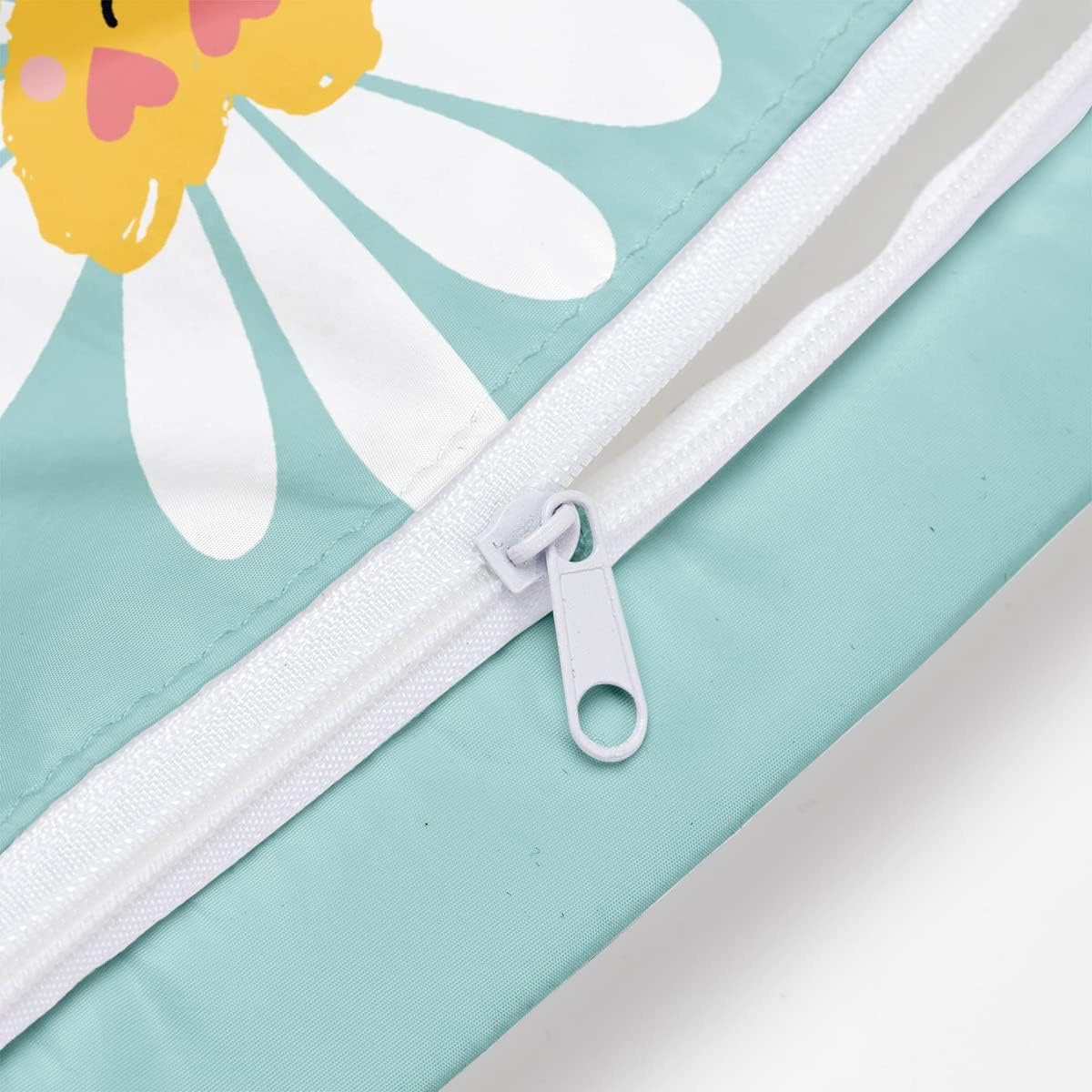 Wet Bag Wet Dry Bag Wet Bag for Swimsuit Travel Beach Pool Diapers Dirty Yoga Gym Clothes Toiletries Makeup Bag Waterproof Reusable Cute Daisy Floral Flower