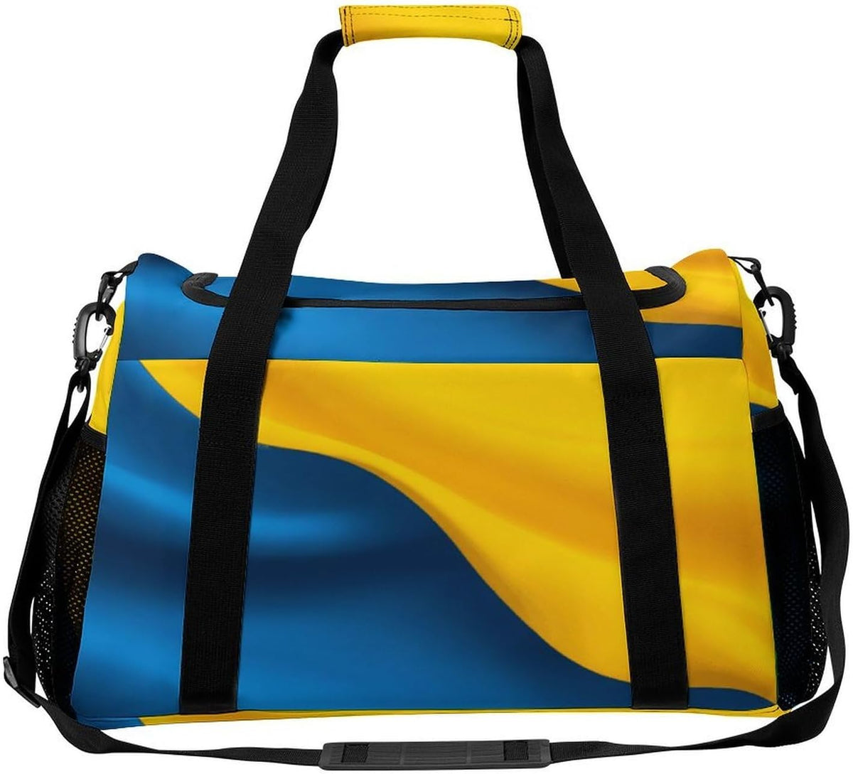 Foldable Weekender Travel Duffel Bag Lightweight Carry On Overnight Tote Bag for Women Sport Yoga