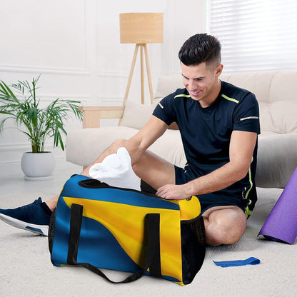 Foldable Weekender Travel Duffel Bag Lightweight Carry On Overnight Tote Bag for Women Sport Yoga