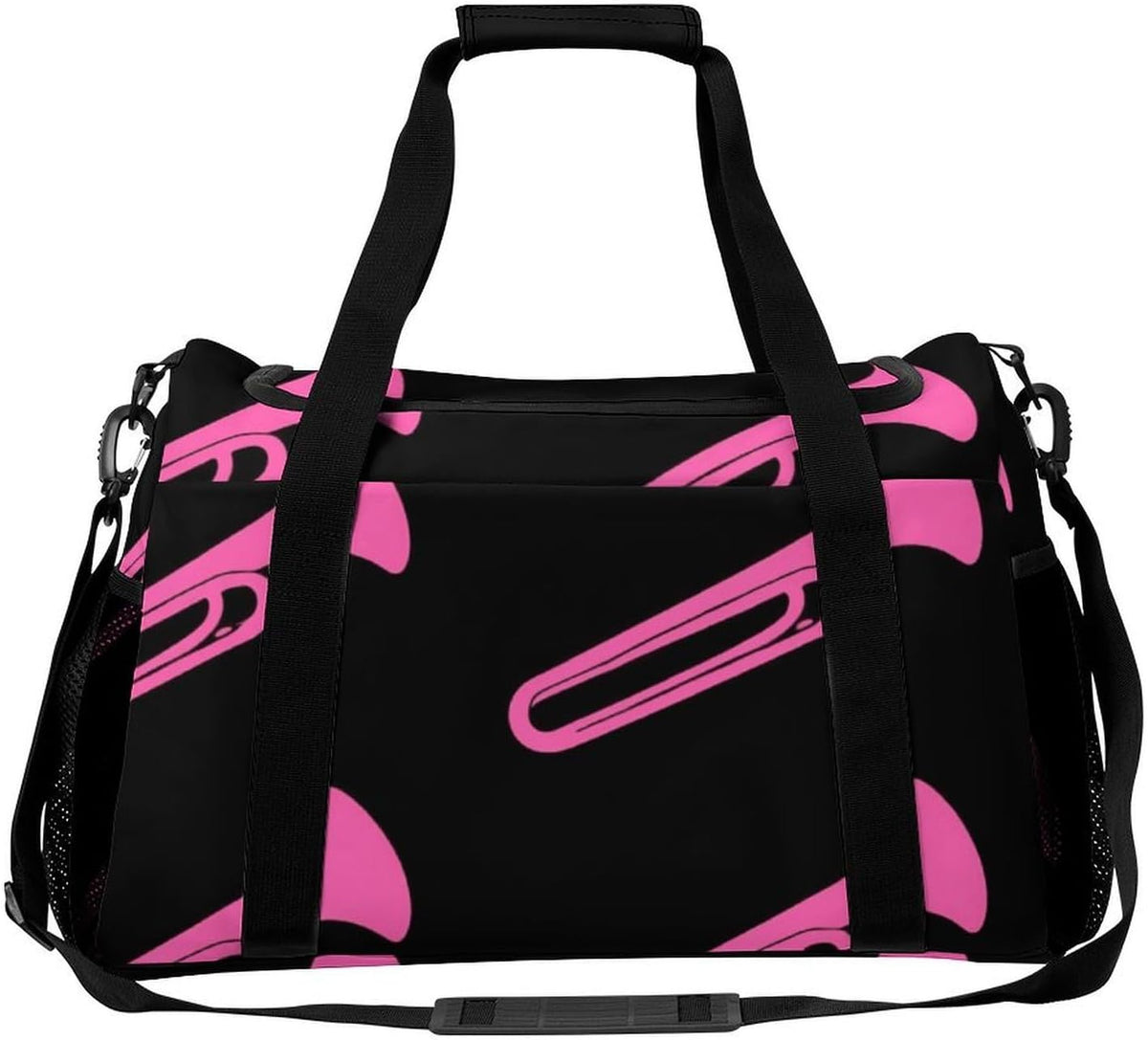 Foldable Weekender Travel Duffel Bag Lightweight Carry On Overnight Tote Bag for Women Sport Yoga