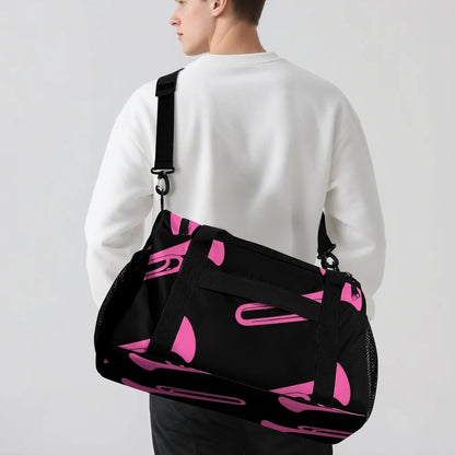 Foldable Weekender Travel Duffel Bag Lightweight Carry On Overnight Tote Bag for Women Sport Yoga