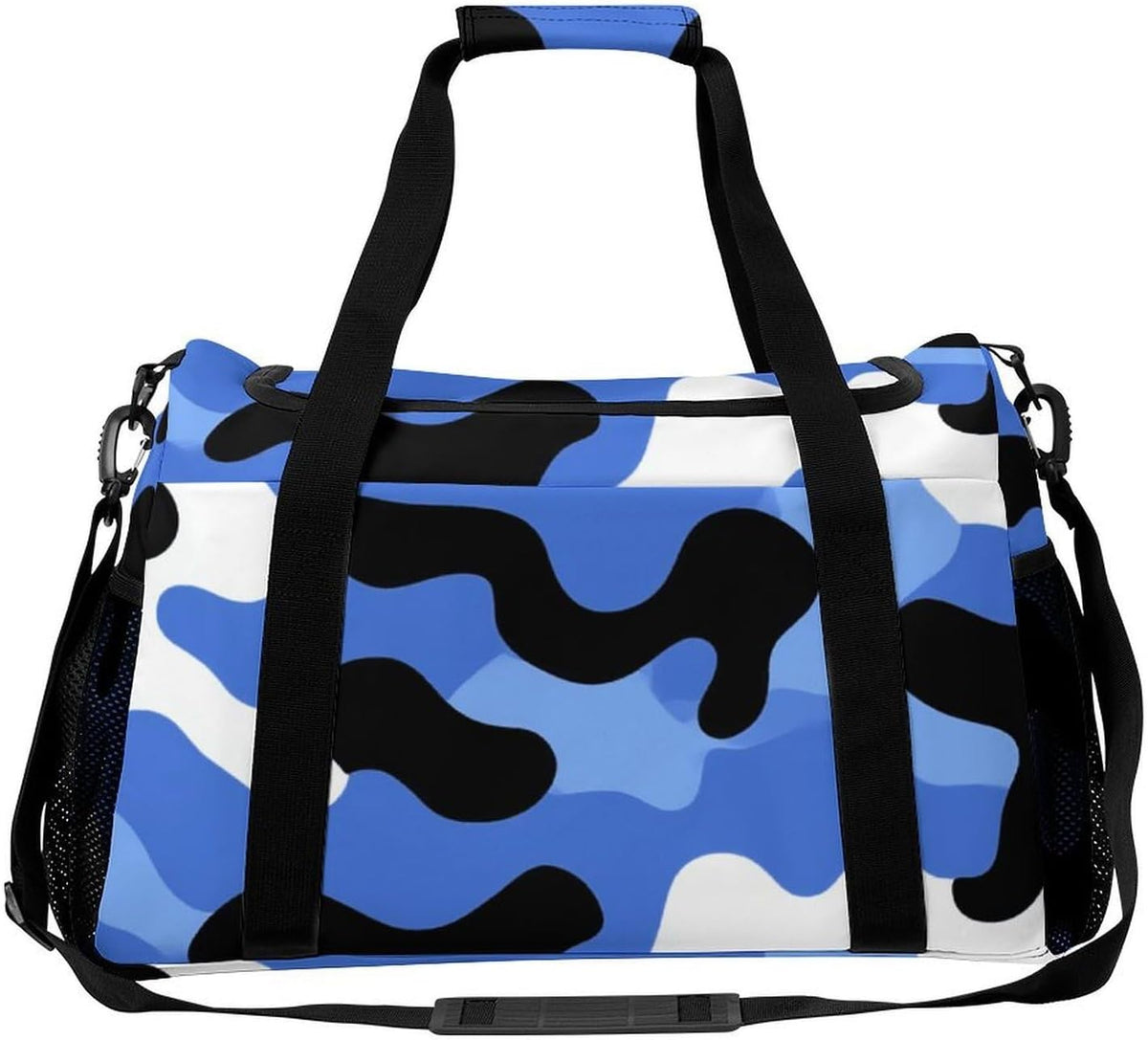 Foldable Weekender Travel Duffel Bag Lightweight Carry On Overnight Tote Bag for Women Sport Yoga