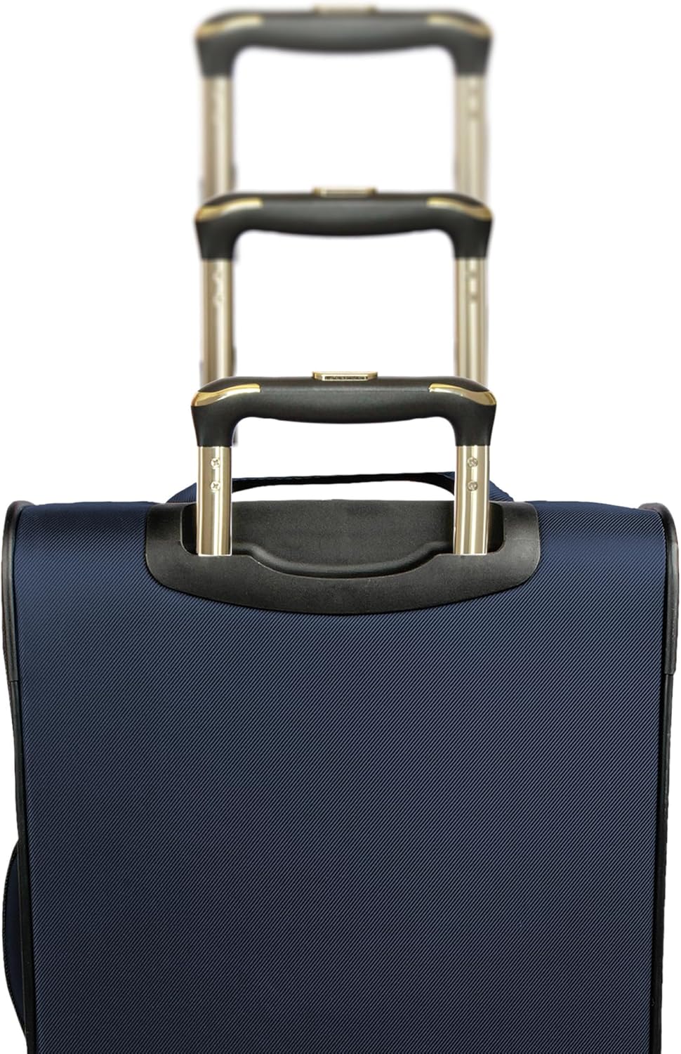 REACTION Chelsea Chevron Quilted Luggage, Black, Underseater, 17-Inch Carry On