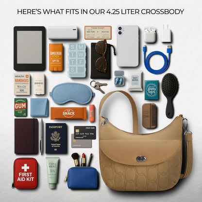 Anti-Theft Runways Medium Crossbody